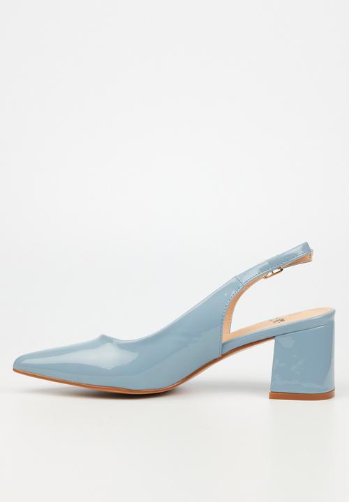 Butterfly Feet - Charmed 1 court heel - blue
