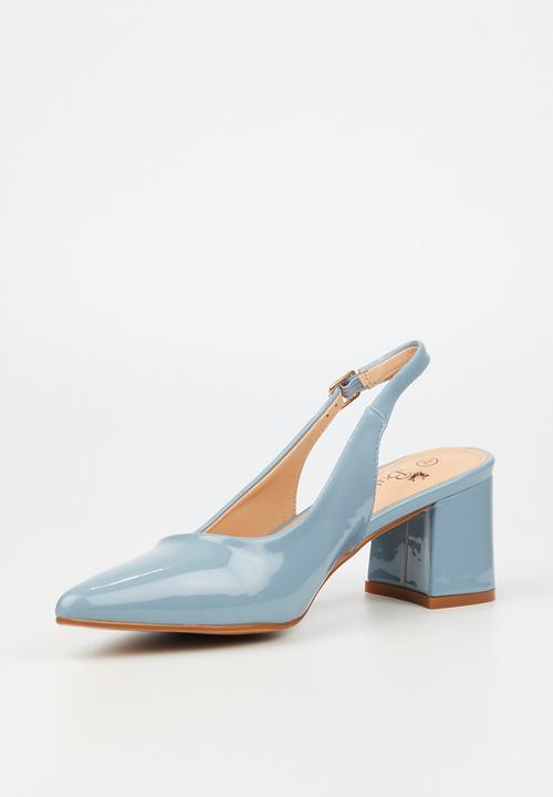 Butterfly Feet - Charmed 1 court heel - blue