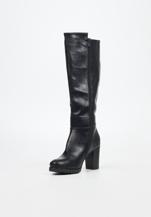 Butterfly Feet - June 2 knee length boot - black
