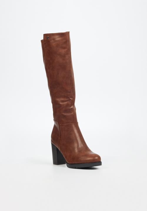 Butterfly Feet - June 2 knee length boot - choc