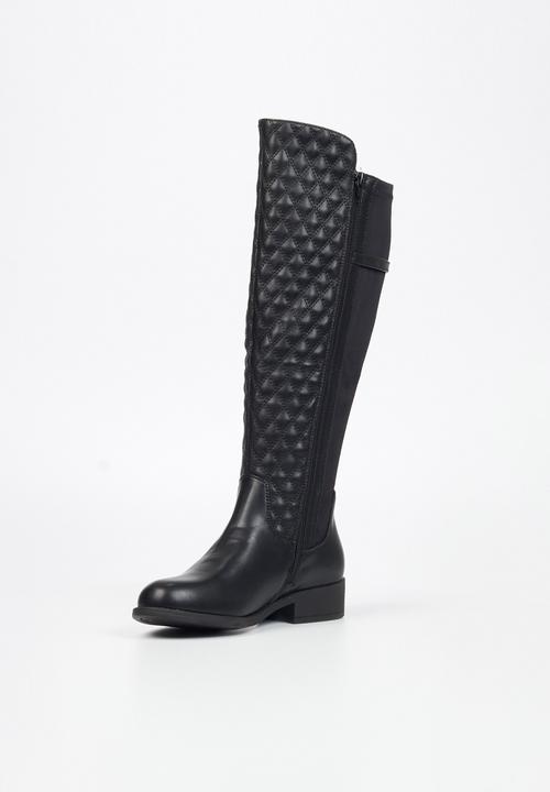 Butterfly Feet - Draya 1 knee length boot - black