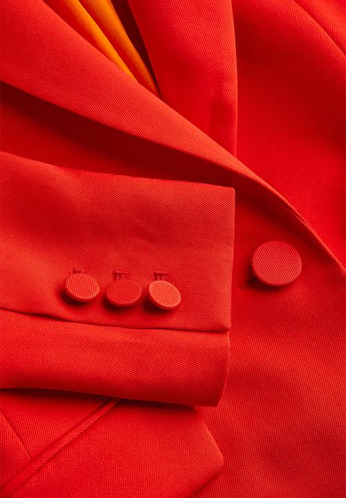 H&M - Single-breasted blazer - red