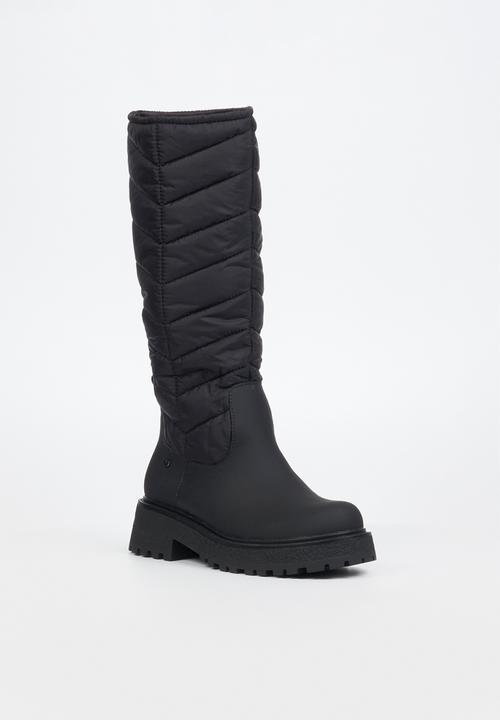 Miss Black - Snow 1 knee length boot - black