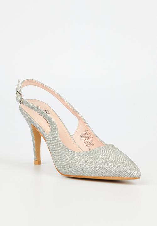 Butterfly Feet - Lexi 3 court heel - silver