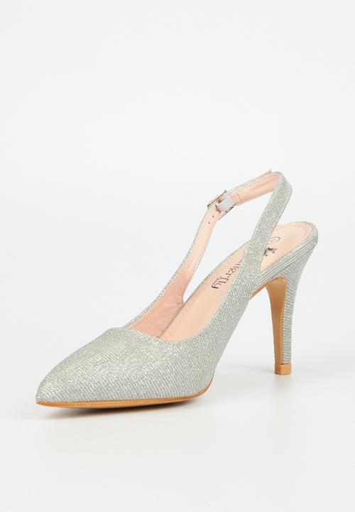 Butterfly Feet - Lexi 3 court heel - silver
