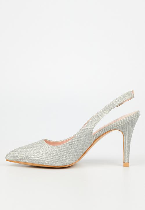 Butterfly Feet - Lexi 3 court heel - silver