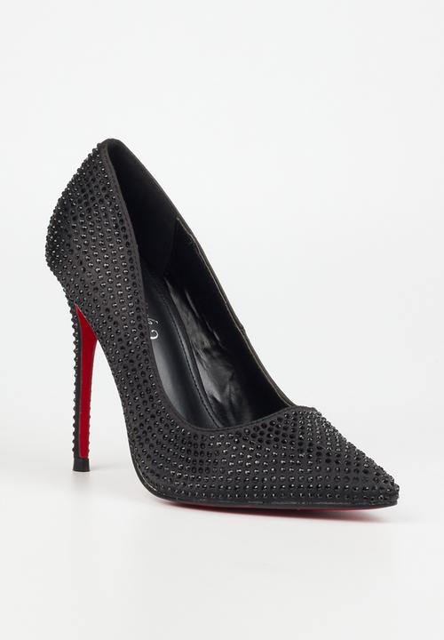Miss Black - Lou 27 court heel - black