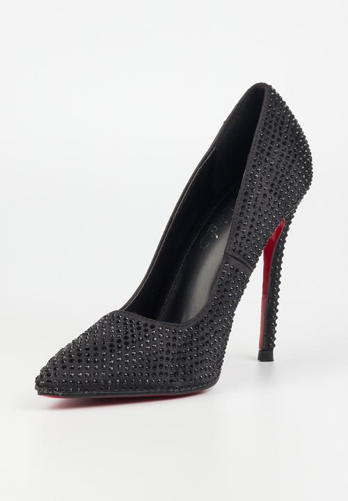 Miss Black - Lou 27 court heel - black