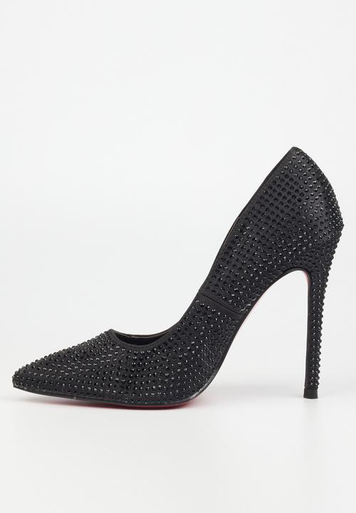 Miss Black - Lou 27 court heel - black