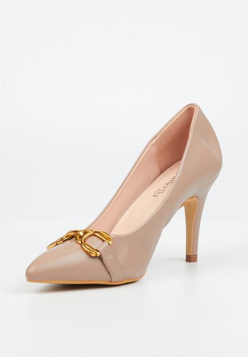 Butterfly Feet - Lexi 5 court heel - taupe