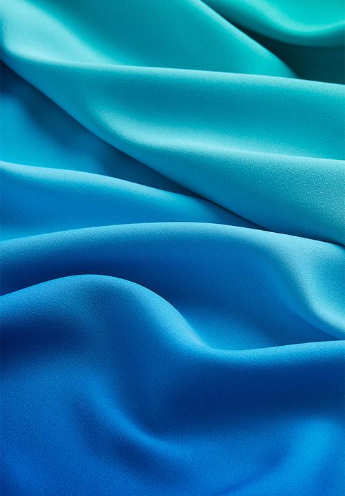 H&M - Kaftan dress - turquoise/ombre