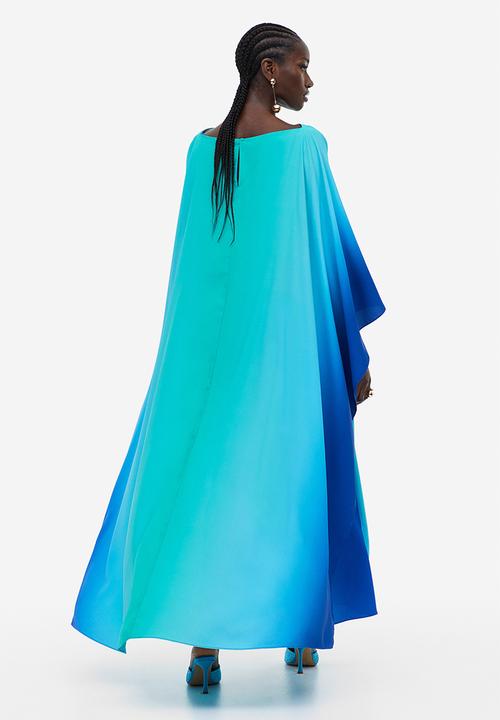 H&M - Kaftan dress - turquoise/ombre