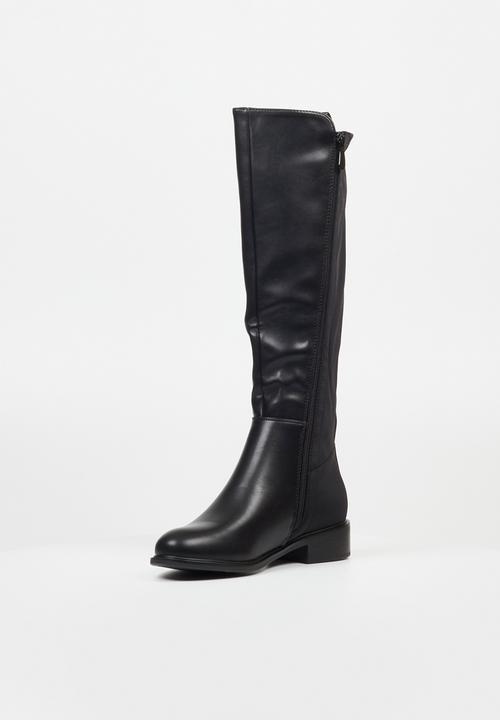 Butterfly Feet - Huda 11 knee length boot - black