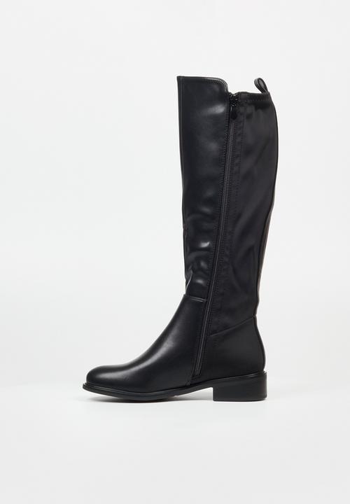 Butterfly Feet - Huda 11 knee length boot - black