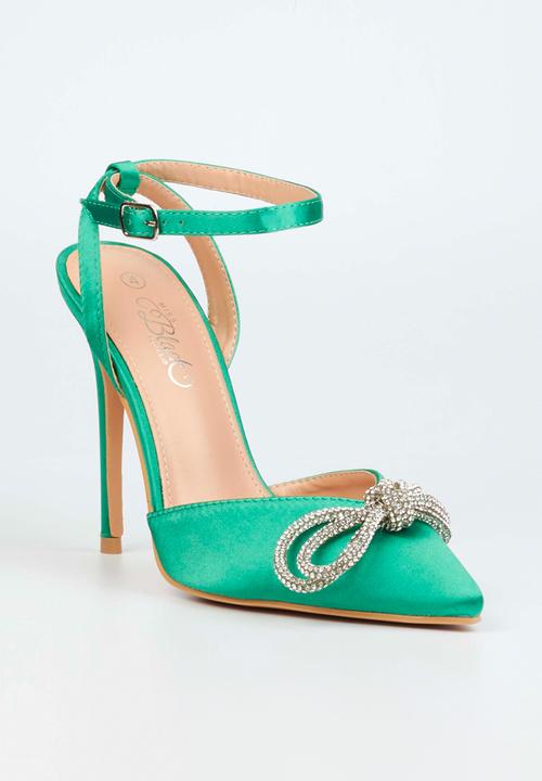 Miss Black - Ziva 1 court heel - green