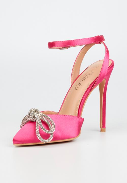 Miss Black - Ziva 1 court heel - pink