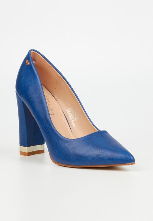 Miss Black - Pisa1 court heel - navy