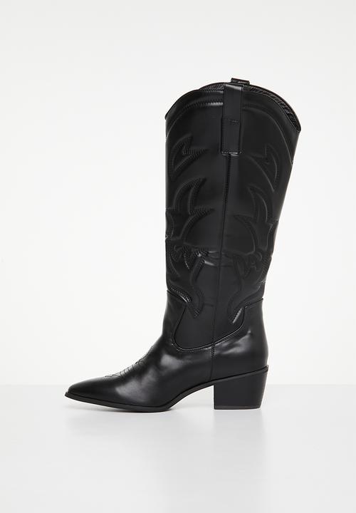 Superbalist - Zora cowboy boot - black