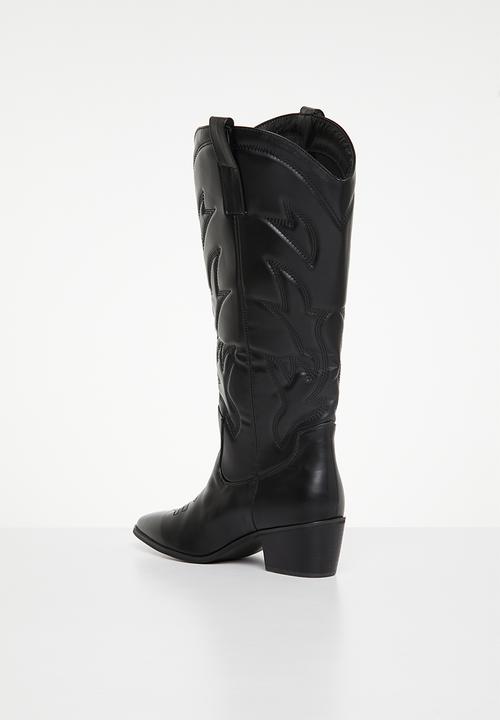 Superbalist - Zora cowboy boot - black