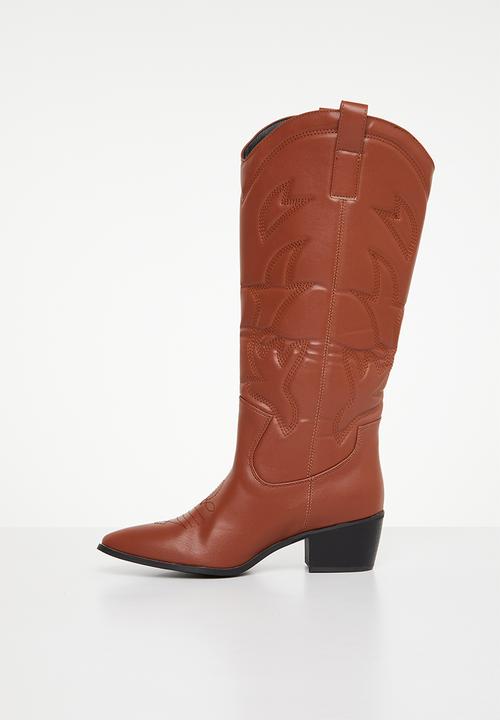 Superbalist - Zora cowboy boot - tan