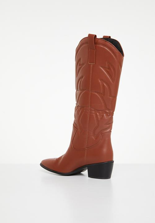 Superbalist - Zora cowboy boot - tan