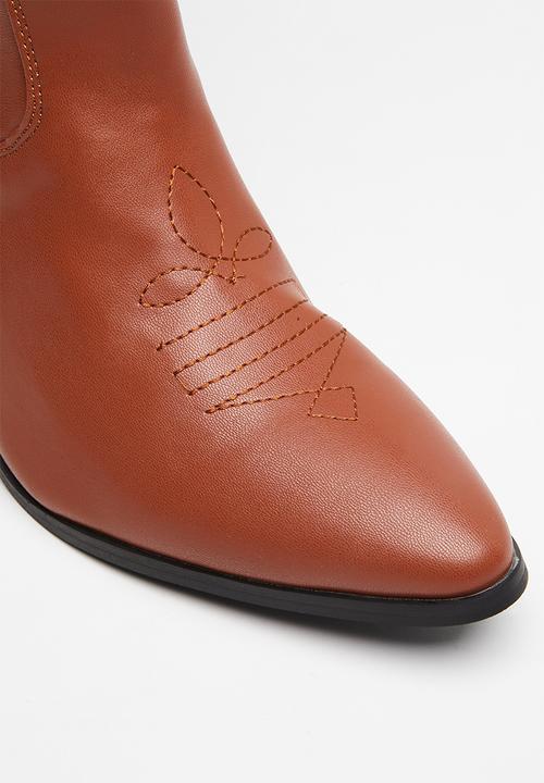 Superbalist - Zora cowboy boot - tan