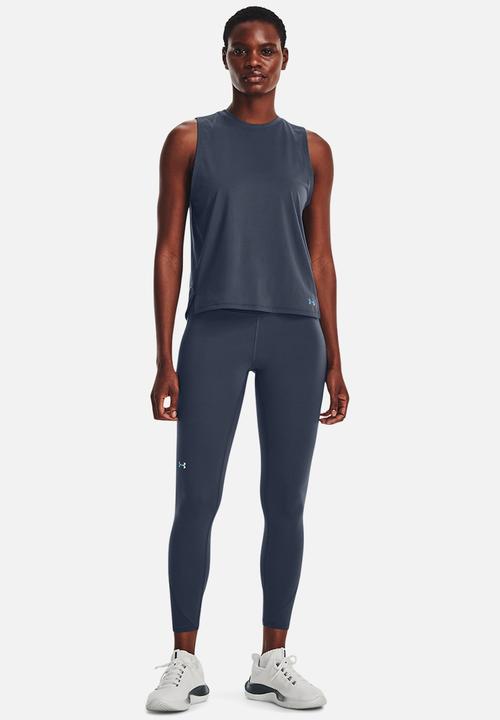 Under Armour - Ua rush ankle legging - downpour gray/iridescent