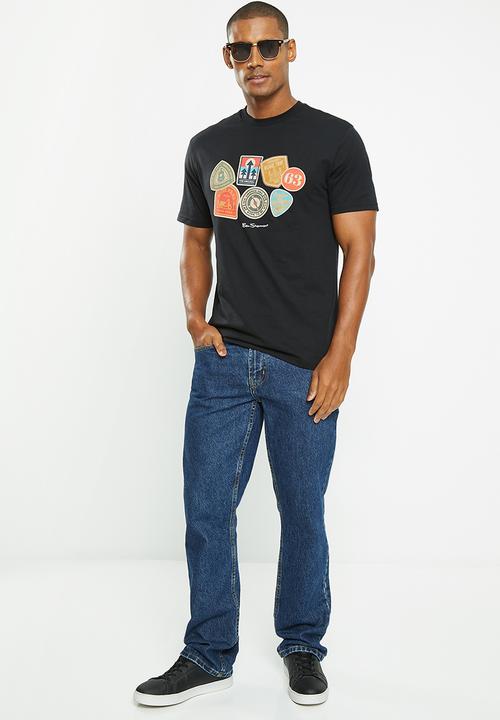 Ben Sherman - Outdoor badges T-shirt - black