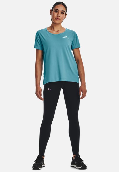 Under Armour - Ua rush energy short sleeve - glacier blue/white