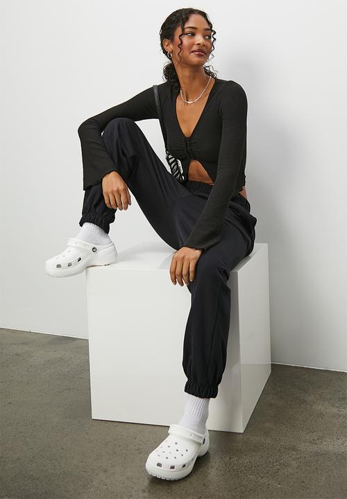 Blake - Slouch track pants - black