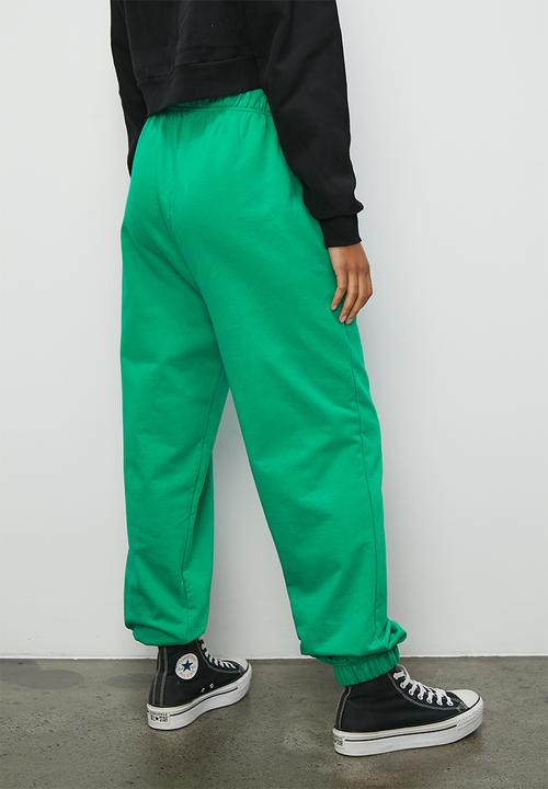 Blake - Slouch track pants - green