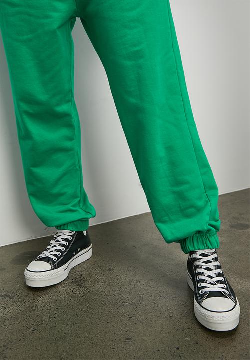 Blake - Slouch track pants - green