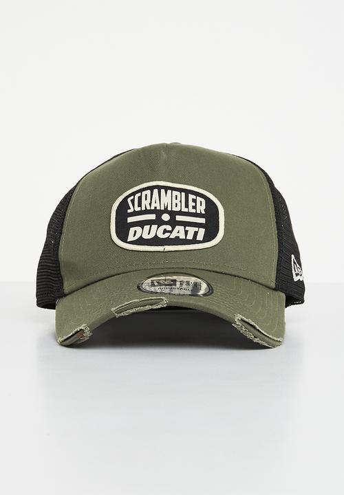 New Era - Trucker scrambler e-frame ducati - olive