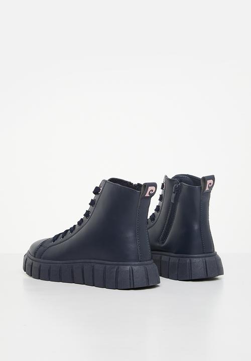 Pierre Cardin - Riley youths cleated boot - navy