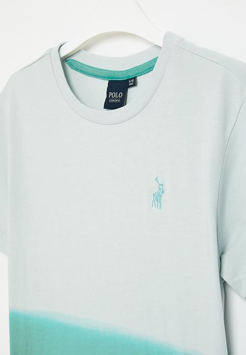 POLO - Boys ombre tee - blue