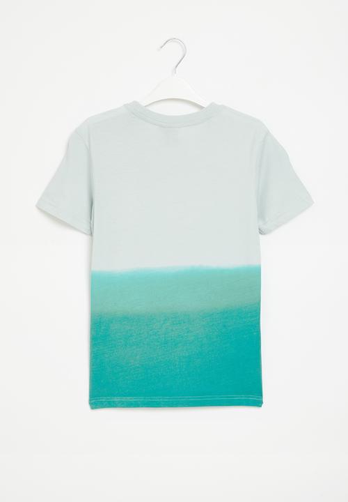 POLO - Boys ombre tee - blue
