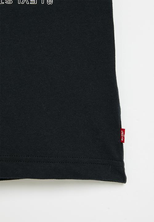 Levi’s® - Lvb wavy logo tee shirt - black
