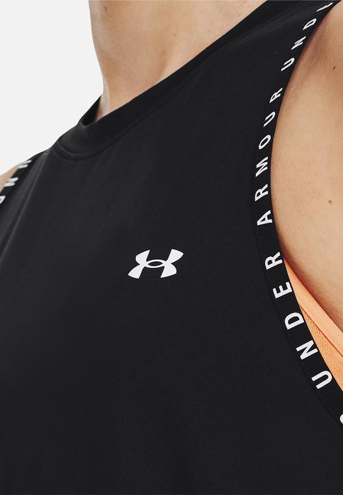 Under Armour - Knockout novelty tank - black/white/white