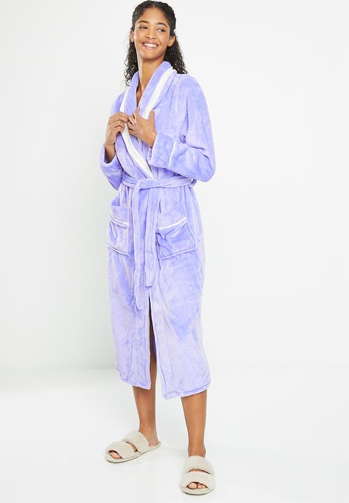 dailyfriday - Stripe collar gown - lilac