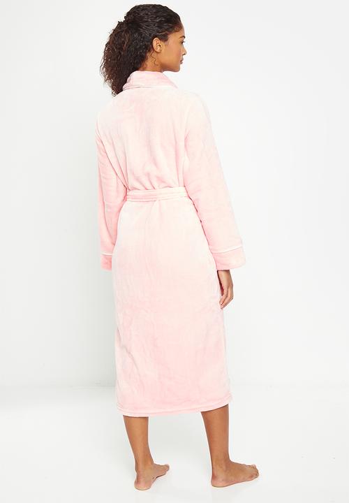dailyfriday - Pipe faux mink gown - light pink