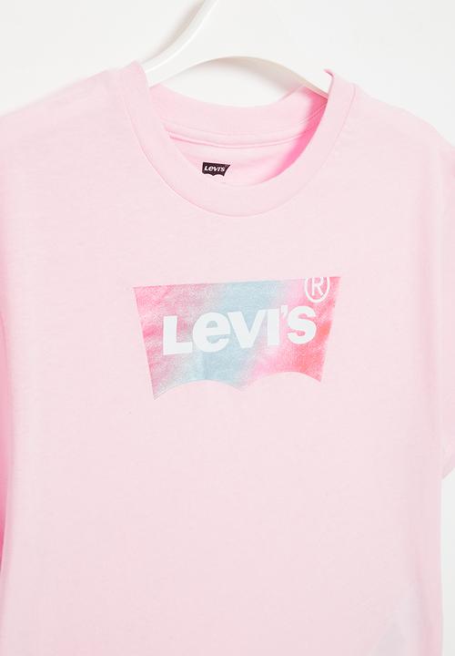 Levi’s® - Lvg short sleeve oversized graphic tee - roseate spoonbill