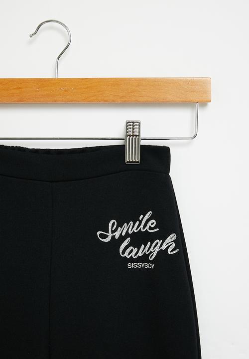 SISSY BOY - Maybelline: basic sweat pants - black