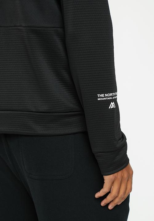 The North Face - Ma 1/4 zip - eu - tnf black/asphalt grey 