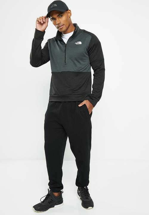 The North Face - Ma 1/4 zip - eu - tnf black/asphalt grey 