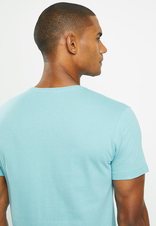 adidas Performance - V-neck tee - preloved blue