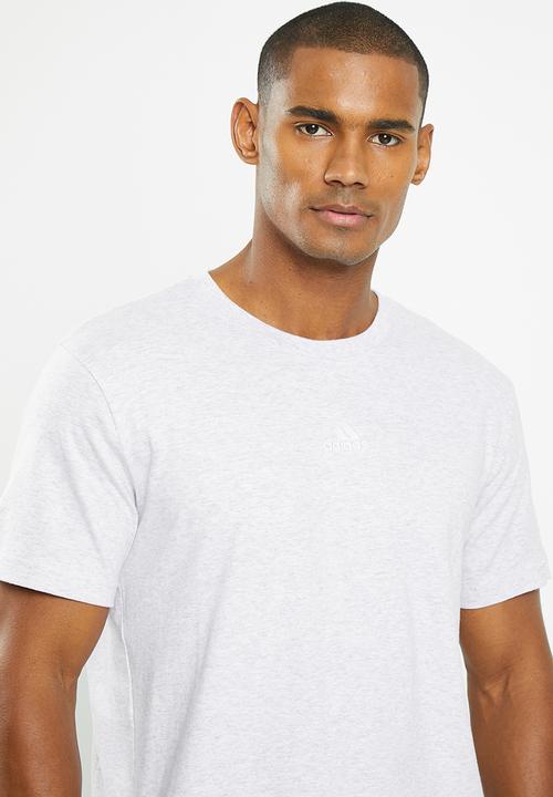 adidas Performance - M short sleeve sj t - grey