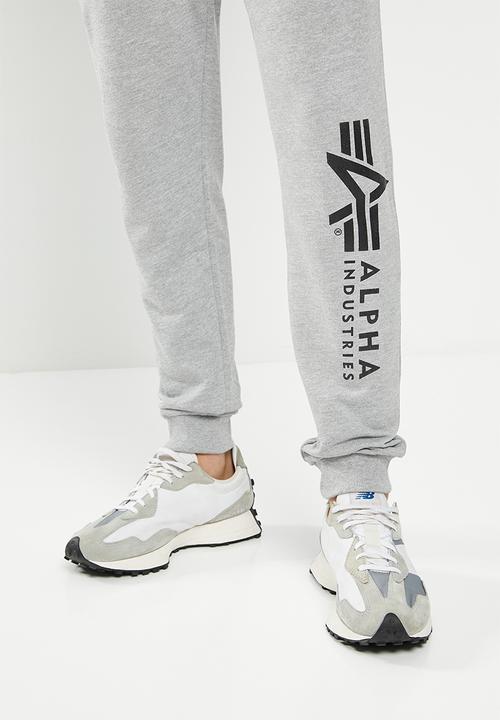 Alpha Industries - A.i logo print jogger - grey melange