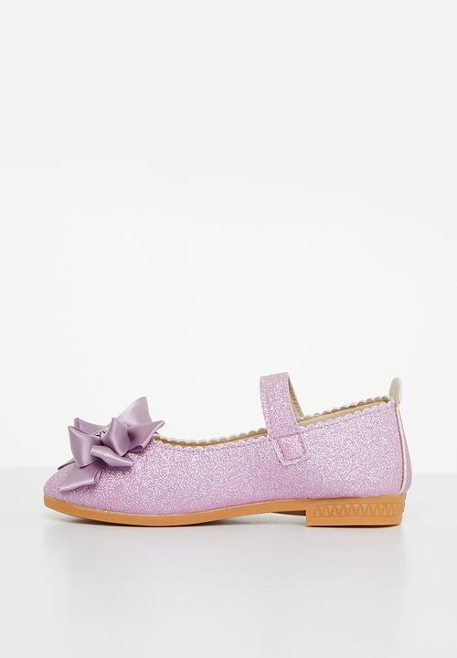 Pop Candy - Girls glitter pump - rose
