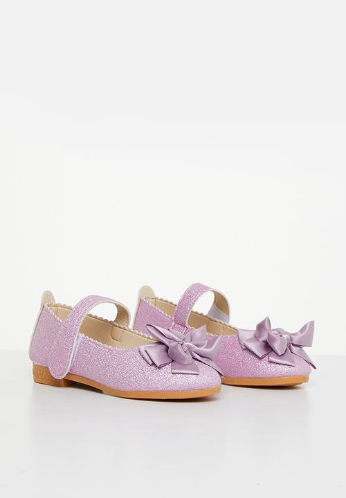 Pop Candy - Girls glitter pump - rose