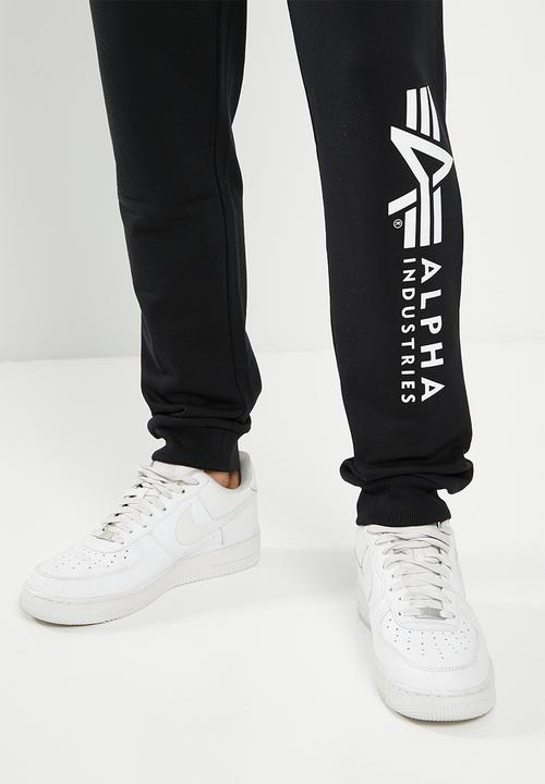Alpha Industries - A.i logo print jogger - black